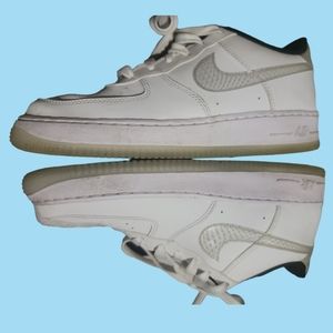 Nike Air Force 1 Low LV8 KSA White Glacier Blue (GS)